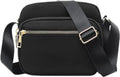 NylonBags for Women Purses and Handbags Women's Casual Messenger Bags Waterproof BlackPurse