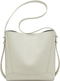 Leather Bucket Tote Purse for Women Designer Tote Bag and Handbags Shoulder Bag with Pockets and Magnetic Snap