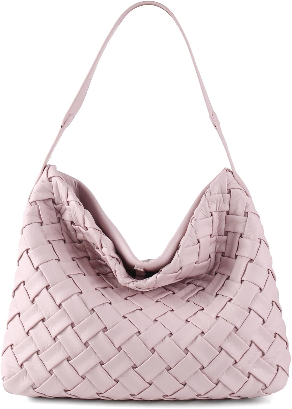 Woven Bag for Women, Vegan Leather Tote Bag, Retro Handbag Purse, Handmade Large Summer Beach Shoulder Bags