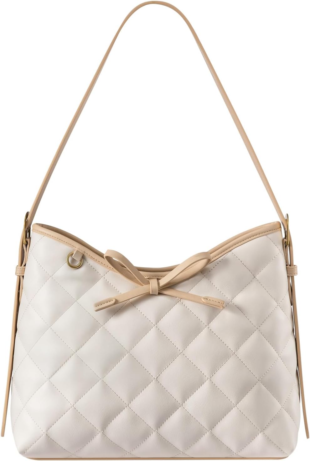 Women's Bags | Soft Leather Bag | Quilted Crossbody | Designer-Style Bucket Bag