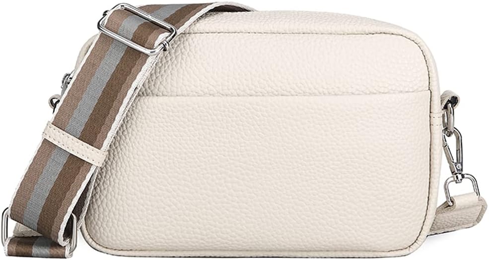 Bag for Women Wide Strap Shoulder Bag CameraPurse with Zipper