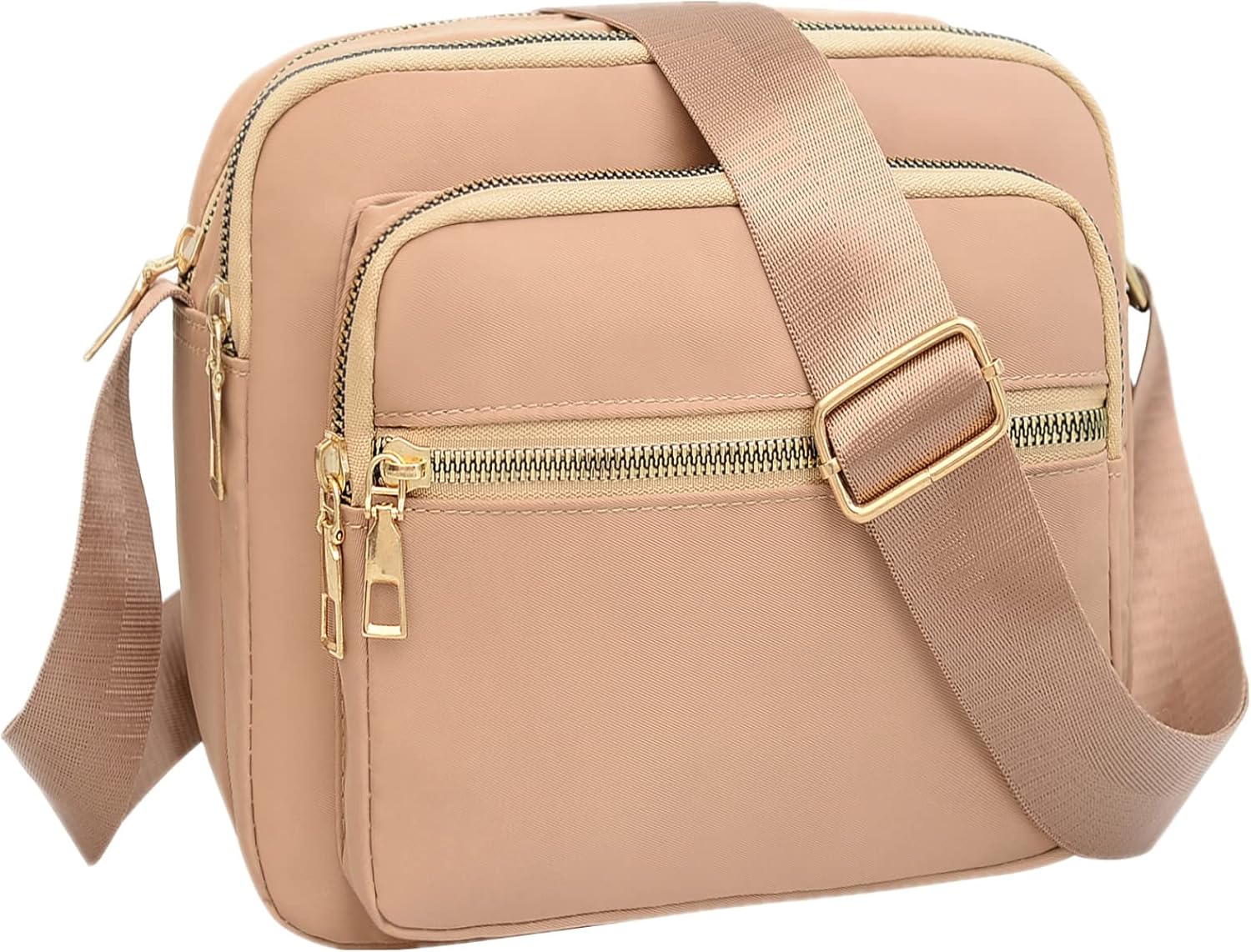 NylonBags for Women Purses and Handbags Women's Casual Messenger Bags Waterproof BlackPurse