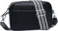 SmallBags for Women Genuine Leather, Guitar Strap Shoulder Handbag Purse Camera Bag with  Card Slots
