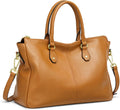 Soft Leather Tote Bags for Women, Shoulder Satchel Purses and Handbags