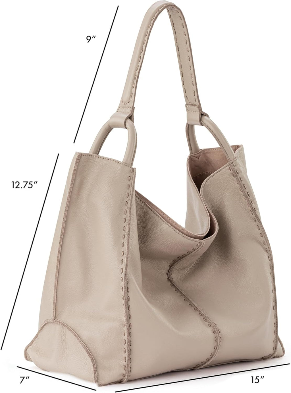 The  Large Tote Bag - Woman's Purse For Everyday, Travel, Beach Bag - Roomy Handbag With Shoulder Bag Strap