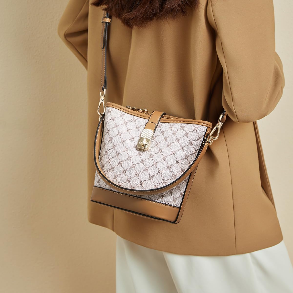 Small Bucket Bag For Women Fashion Simplicity Crossbody Handbag Designer Shoulder Purse