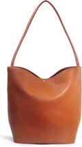 Hobo Bags for Women Vegan Leather Bucket Bags Minimalist Shoulder Handbag
