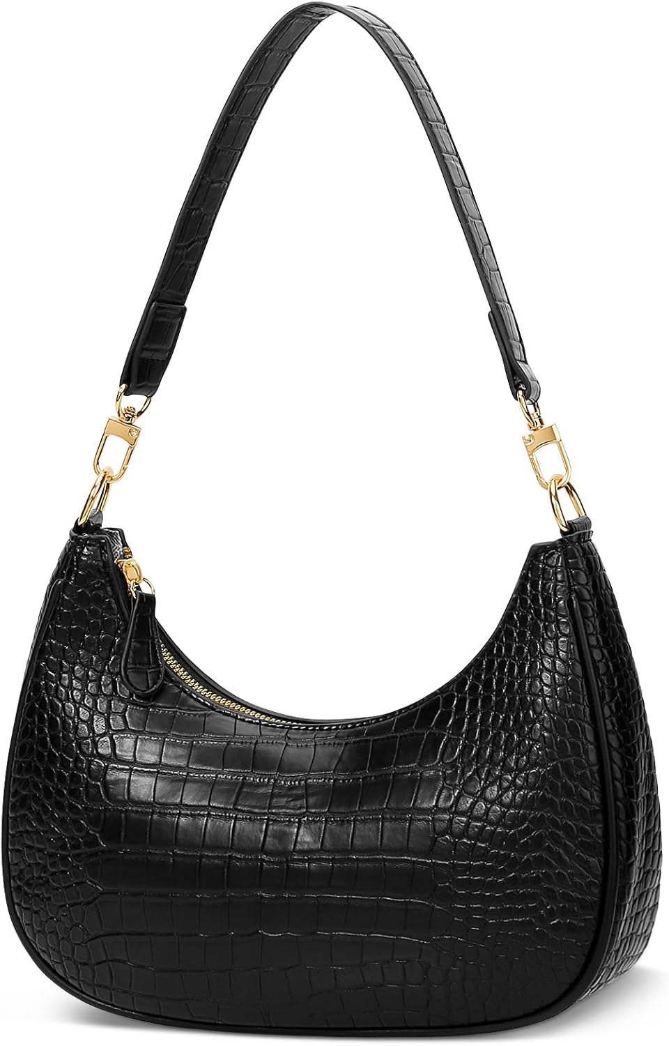 Women's Shoulder Bag | Small Handbag | Cute Clutch | Stylish Half-Moon Bag