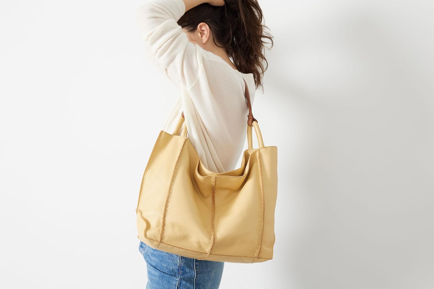 The  Large Tote Bag - Woman's Purse For Everyday, Travel, Beach Bag - Roomy Handbag With Shoulder Bag Strap