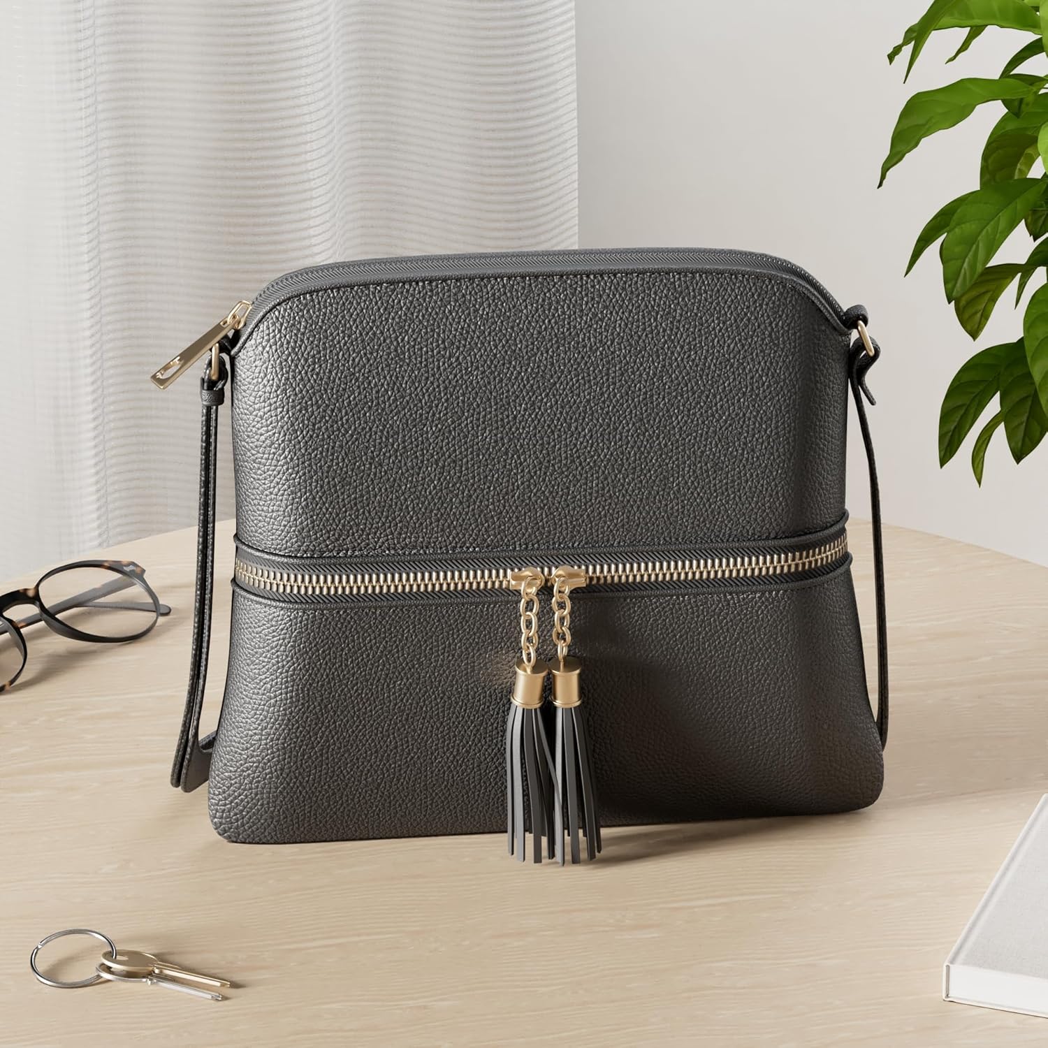 Lightweight MediumBag with Tassel