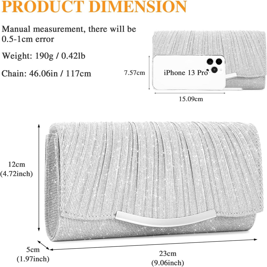Evening Bag Clutch Purses for Women Lady Girl HandbagsBag Wedding Bag for Prom Party Wedding Engagement