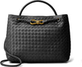 Woven Tote Bag For Women Designer Braided Top Handle Shoulder Satchel Purse And Handbags