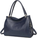 Women Genuine Leather Purses Handbags Tote Bag Shoulder Bag Top Handle Satchel LadiesHobo Bags Bucket Bag