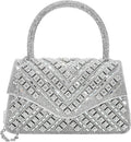 Clutch Purses for Women Sparkly Rhinestones Purses and Handbags for Wedding Party EveningBag with Chain