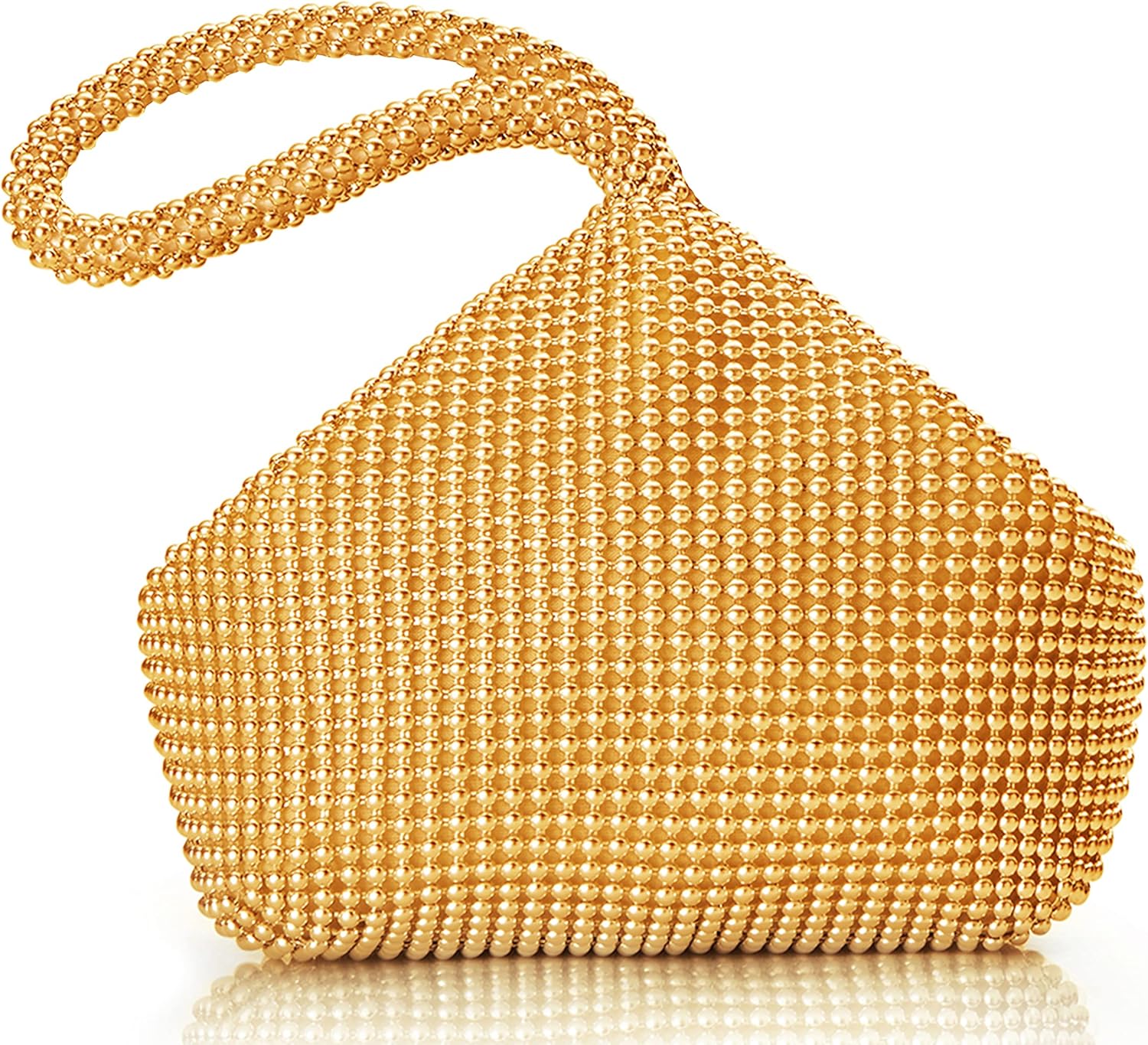Women's Beaded Clutch Evening Bags Vintage Elegant Triangle Purse for s Party Prom Wedding